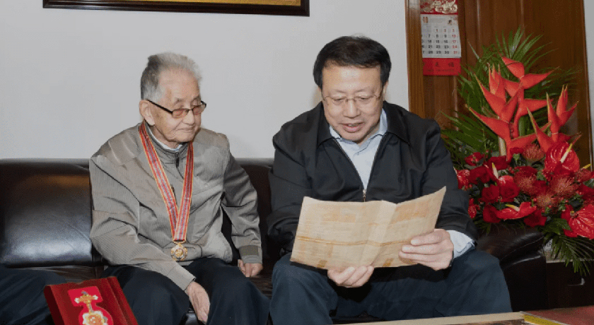 民政风采|上海市龙华殡仪馆离休干部王贯三,把自己的青春和一切奉献给祖国