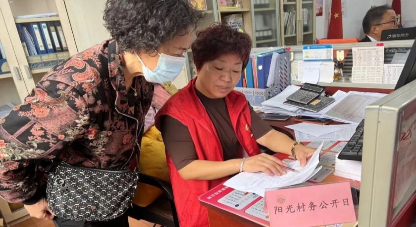 “阳光村务”,让奉贤村级事务在阳光下运行