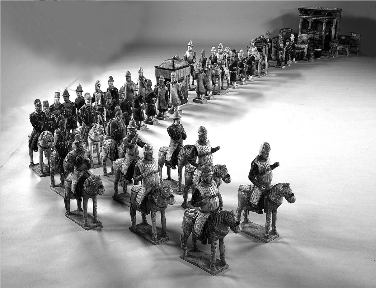 明代仪仗队在上博展出